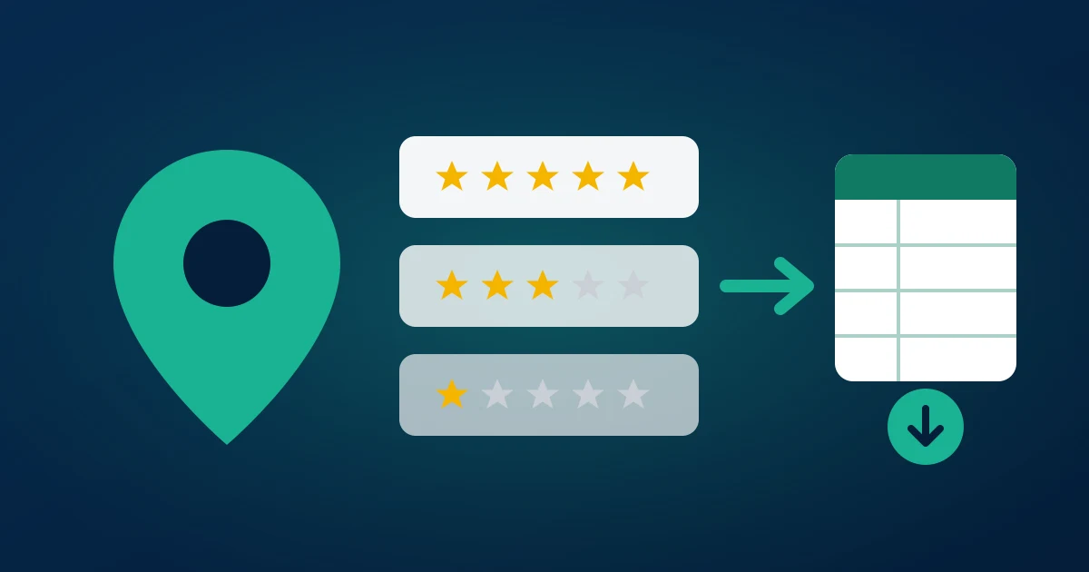 Download All Google Reviews of a Business — Free Excel & CSV (2026)