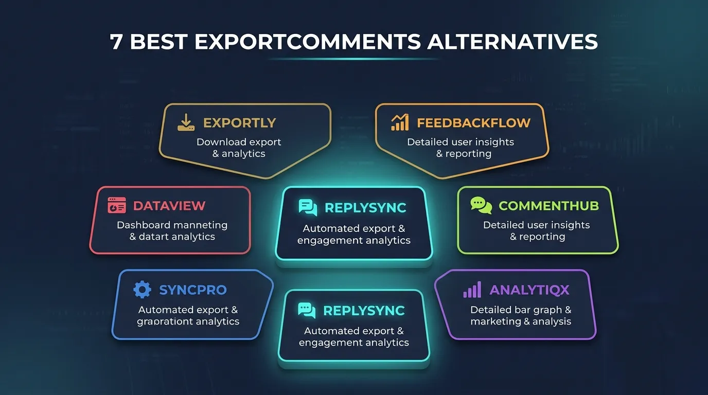 7 Best ExportComments Alternatives for TikTok Comment Export (2026)