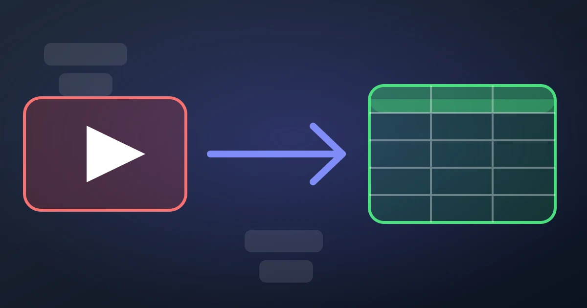 How to Export YouTube Comments to Google Sheets (2026 Guide)