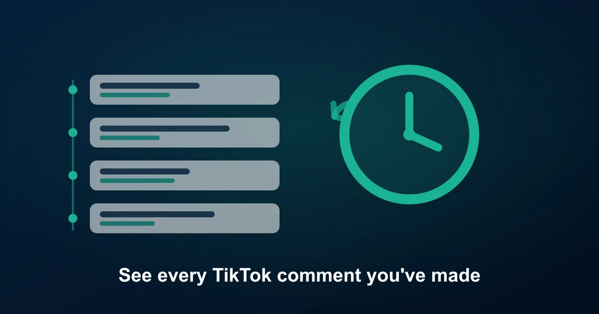 How to See Your TikTok Comment History (Find Every Comment You've Made)