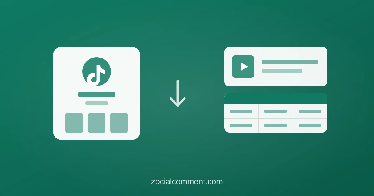 TikTok Profile Downloader: How to Save a Creator’s Videos, Comments & Audience Data (2026)